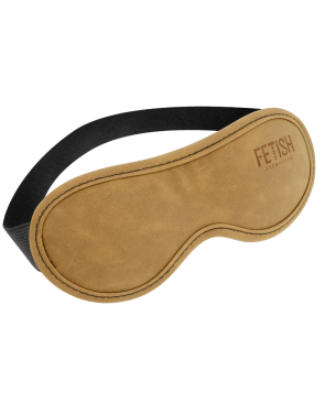 FETISH SUBMISSIVE ORIGEN - MASCHERA VEGANA IN PELLE CON FODERA IN NEOPRENE