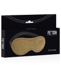 FETISH SUBMISSIVE ORIGEN - MASCHERA VEGANA IN PELLE CON FODERA IN NEOPRENE