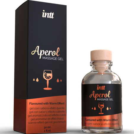 INTT MASSAGE  ORAL SEX - GEL DA MASSAGGIO APEROL EFFETTO CALORE INTENSO