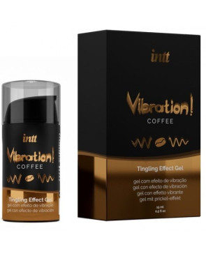 INTT MASSAGE  ORAL SEX - GEL DA MASSAGGIO AL GUSTO DI CAFFÈ EFFETTO CALDO