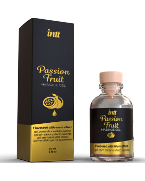 INTT MASSAGE  ORAL SEX - GEL DA MASSAGGIO AL GUSTO DI FRUTTO DELLA PASSIONE CON EFFETTO CALORE