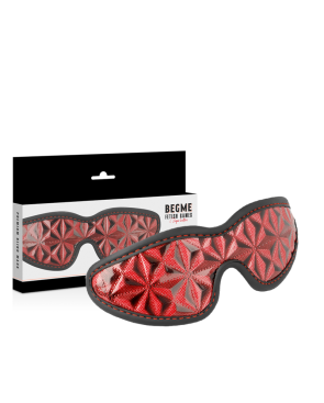 BEGME - MASCHERA CIECA PREMIUM RED EDITION CON FODERA IN NEOPRENE