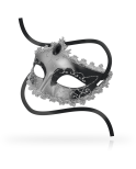 OHMAMA - MASCHERE MASCHERA NERA DIAMOND GRIGIA