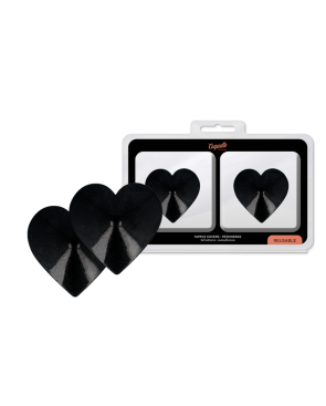 COQUETTE CHIC DESIRE - COPRI CAPEZZOLI BLACK HEARTS