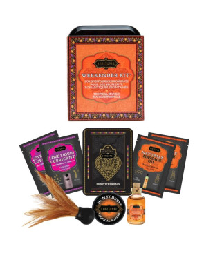 KAMASUTRA - WEEKENDER KIT IN LATTA MANICO TROPICALE