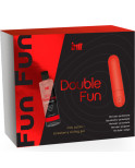 INTT RELEASES - KIT DOPPIO DIVERTIMENTO CON BULLET VIBRANTE E GEL DA MASSAGGIO ALLA FRAGOLA