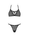 OBSESSIVE - CELIA NOIR SET 2 PEZZI XL/XXL