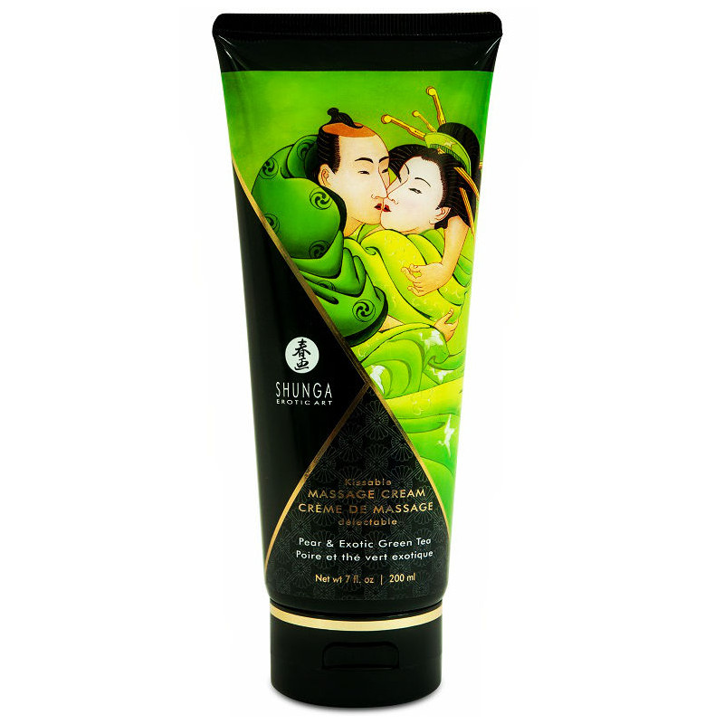 SHUNGA - CREMA DA MASSAGGIO PERA E TÈ VERDE 200 ML