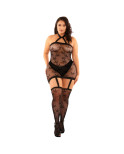 Vestito Fantasy Lingerie Nero (Queen size)