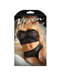 Set di Lingerie Fantasy Lingerie Nero (Taglia unica)