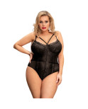 QUEEN LINGERIE - ORSACCHIOTTO IN PIZZO NERO L/XL