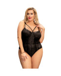 QUEEN LINGERIE - ORSACCHIOTTO IN PIZZO NERO L/XL