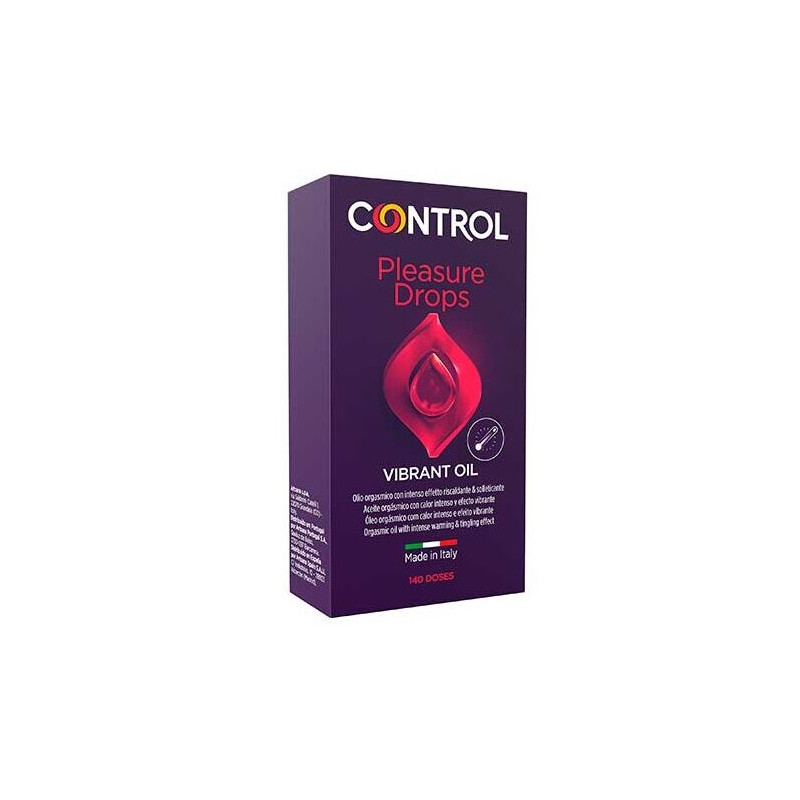 CONTROL - PLEASURE DROPS OLIO VIBRATORE