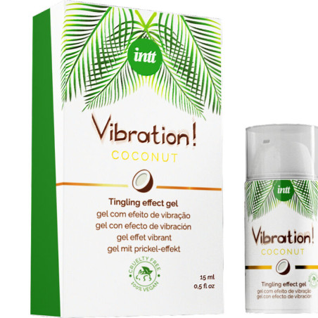 INTT - VIBRATION GEL POTENTE VIBRATORE LIQUIDO VEGANO STIMOLANTE