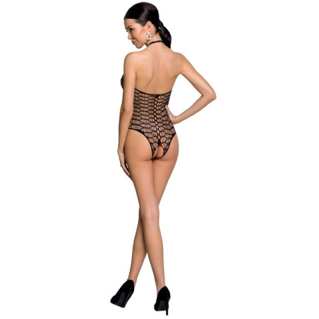 PASSION - WOMAN BS087 BODYSTOCKING NERO TAGLIA UNICA