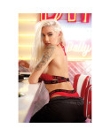 Set di Lingerie Fantasy Lingerie Rosso (L/XL)