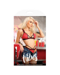 Set di Lingerie Fantasy Lingerie Rosso (M/L)