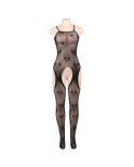 QUEEN LINGERIE - BODYSTOCKING CON CUORI S/L