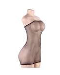 QUEEN LINGERIE - ABITO BODY A RETE CON DIAMANTI S/L