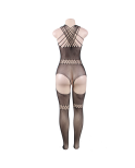 QUEEN LINGERIE - BODYSTOCKING CON SPALLINE S/L