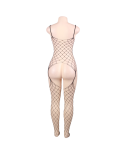 QUEEN LINGERIE - BODYSTOCKING A RETE CON LACCETTI S/L