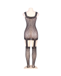 QUEEN LINGERIE - BODYSTOCK STILE LEOPARDO S/L