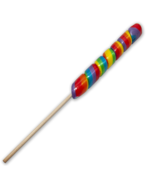 PRIDE - SMALL LOLLIPOP WITH THE LGBT FLAG FOR CHULO, CHULO MY PIRULO /en/pt/pt/en/fr/it/