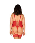 OBSESSIVE - CORSETTO E PERIZOMA BLOSSMINA 6XL/7XL