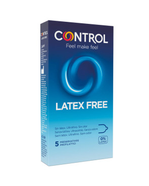 CONTROL - FREE SIN LATEX CONDOMS 5 UNITS