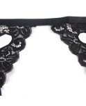 SUBBLIME - SET TRE PEZZI BRA+ REGGICALZE + PERIZOMA L/XL