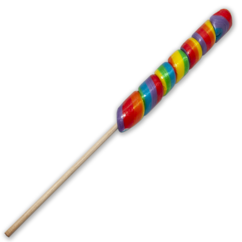 PRIDE - SMALL LOLLIPOP WITH THE LGBT FLAG FOR CHULO, CHULO MY PIRULO /en/pt/pt/en/fr/it/