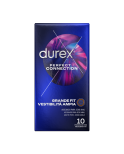 DUREX - CONNESSIONE PERFETTA SILICONE EXTRA LUBRIFICAZIONE 10 UNITÀ