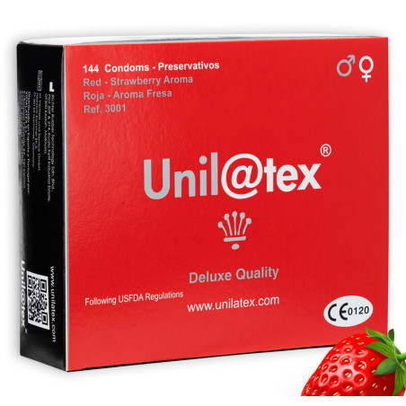 UNILATEX - CONSERVANTI UNILATEX ROSSO / FRAGOLA 144 UNITÀ