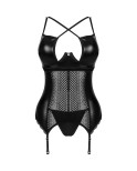 OBSESSIVE - CORSETTO E PERIZOMA NORIDES XL/XXL