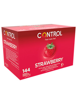 CONTROL - PRESERVATIVI ADAPTA ALLA FRAGOLA 144 UNITÀ