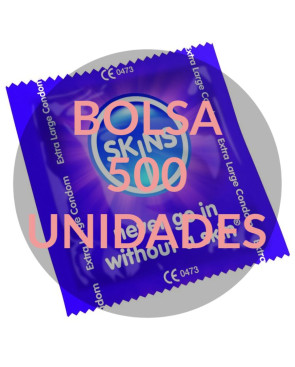 SKINS - PRESERVATIVO EXTRA LARGE BAG 500