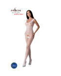 PASSION - BS098 BODYSTOCKING BIANCO TAGLIA UNICA