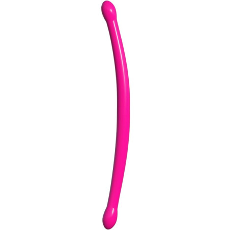 CLASSIX - DOPPIO DILDO FLESSIBILE 43,7 CM ROSA