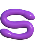 CLASSIX - DOPPIO DILDO FLESSIBILE 43,7 CM VIOLA