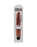 KING COCK - VIBRATORE REALISTICO DEL PENE 25.6 CM MARRONE