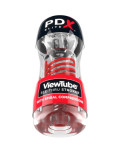 PDX ELITE - STROKER VIEWTUBE 2 COMPRESSIONE SPIRALE TRASPARENTE