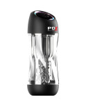 PDX ELITE - VIBRATORE STROKER VIEWTUBE PRO TRASPARENTE