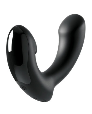 SIR RICHARDS - MASSAGGIATORE PROSTATICO P-POINT IN SILICONE NERO