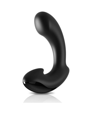 SIR RICHARDS - MASSAGGIATORE PROSTATICO P-POINT IN SILICONE NERO