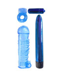 CLASSIX - KIT PER COPPIE CON ANELLO, FODERO E PROIETTILI BLU