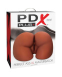 PDX PLUS - MASTURBATORE MARRONE A DOPPIA ENTRATA ASS XL PERFECT