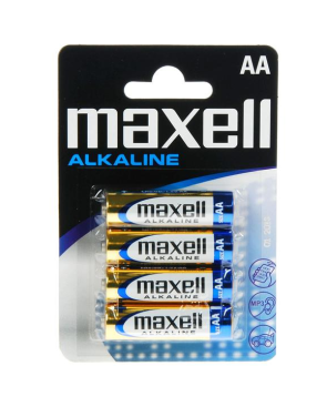 MAXELL - BATTERIA AA LR6 BLISTER*4 EU