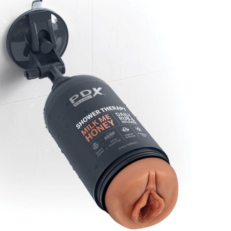 PDX PLUS - MASTURBATORE STROKER DESIGN DISCRETO DELLA BOTTIGLIA MILK ME HONEY CANDY SHAMPOO