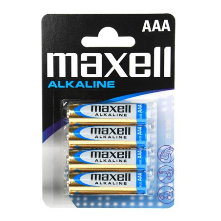 MAXELL - BATTERIA AAA 4 PZ