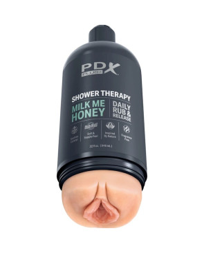 PDX PLUS - MASTURBATORE STROKER DESIGN DISCRETO DEL FLACONE DI SHAMPOO MILK ME HONEY